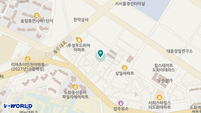 나섬재가복지센터 위치 지도