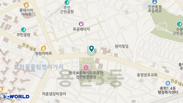 보훈복지용구 위치 지도