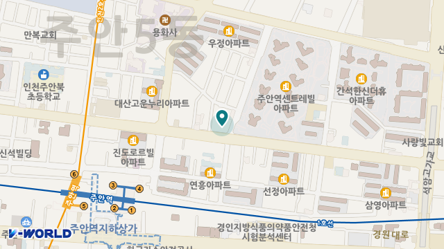 굿모닝인천 데이케어센터 위치 지도