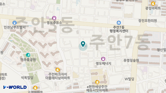미추홀재가방문요양센터 위치 지도