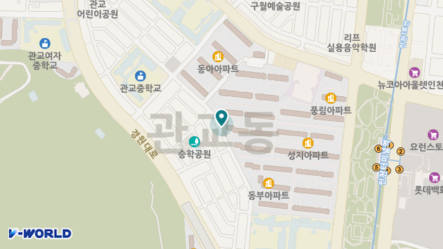 두드림노인복지센터 위치 지도