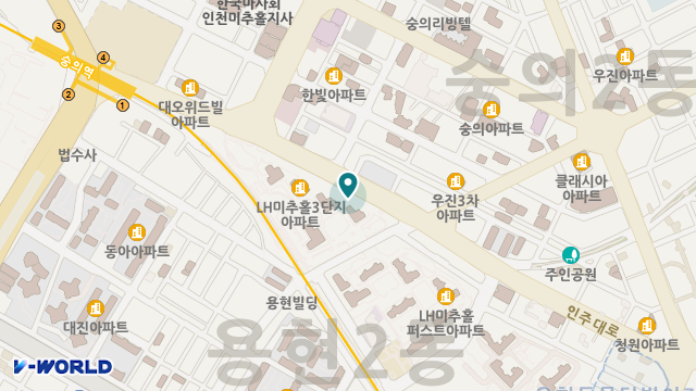 케어닥 방문요양돌봄센터 용현파트너점 위치 지도