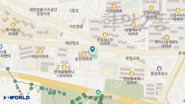 대교뉴이프 데이케어센터 인천미추홀센터 위치 지도
