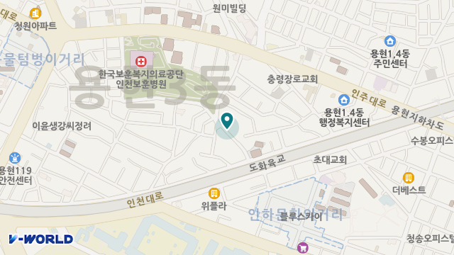 경인실버복지센터 위치 지도