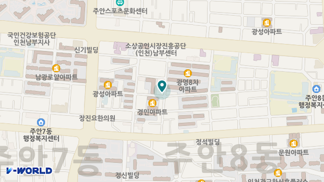 우슬재가노인복지센터 위치 지도