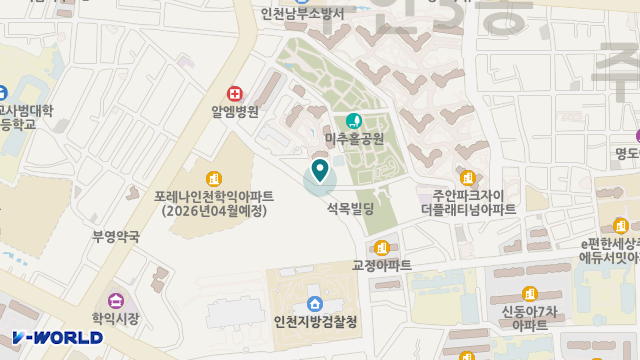 학익주야간보호센터 위치 지도