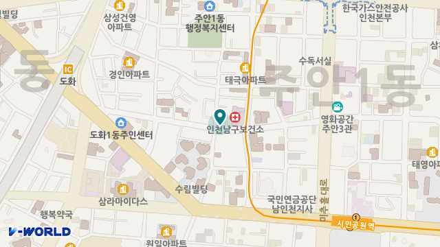 늘푸른재가복지센터 위치 지도