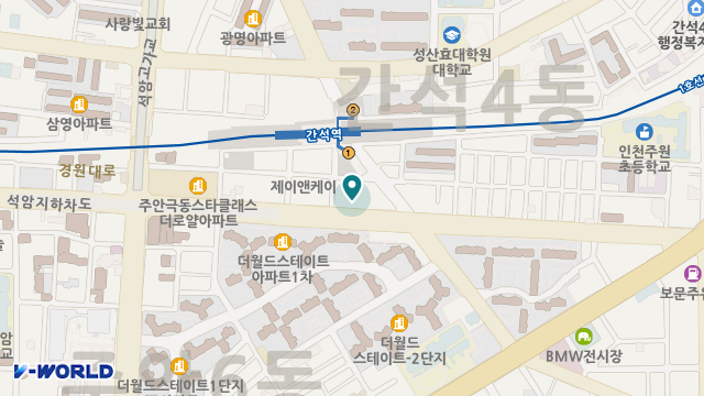 365인천노인주야간보호센터 위치 지도