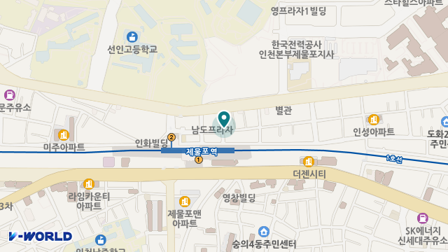 다조아플러스노인복지센터 위치 지도