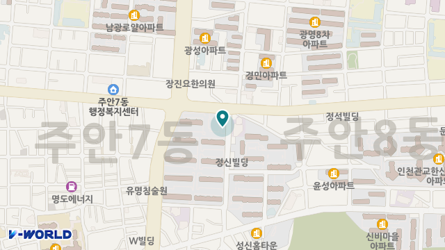 해솔요양센터 위치 지도