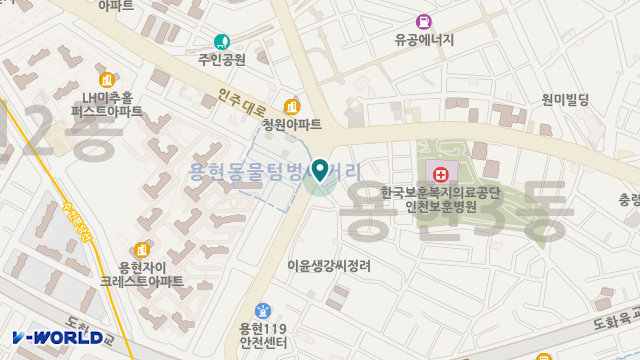 (A)비지팅엔젤스 인천미추홀중앙방문요양지점 위치 지도