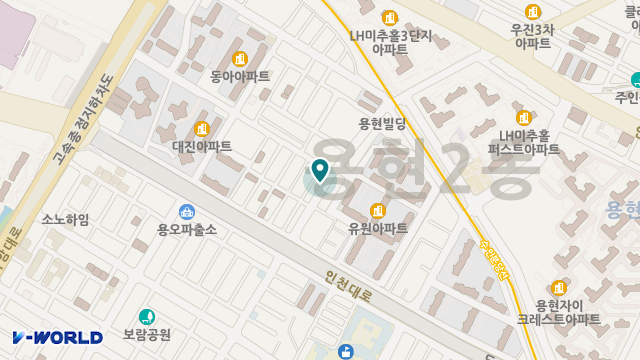 행복노인주야간보호센터 위치 지도