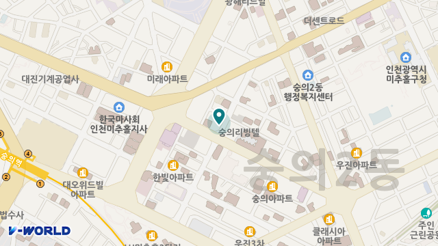 사랑의뜰안 노인복지센터 위치 지도