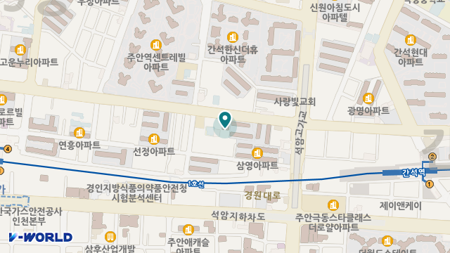인천보듬노인재가복지센터 위치 지도