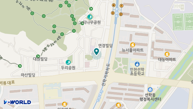 해찬손주야간재가복지센터 위치 지도