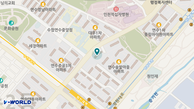 솔밭재가노인복지센터 위치 지도