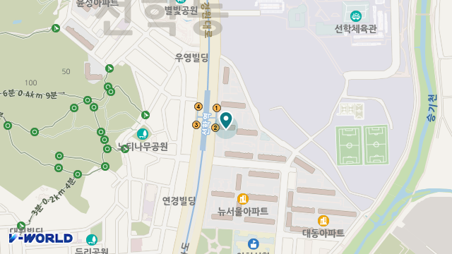 엘림재가복지센터 위치 지도