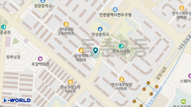 솔재가복지센터 위치 지도
