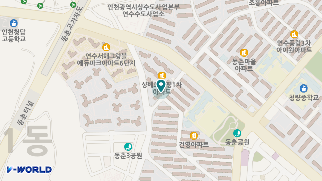 햇살재가복지센터 위치 지도