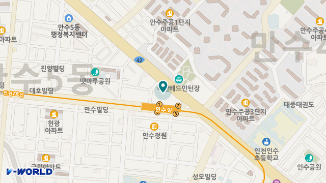 충효노인복지센터 위치 지도