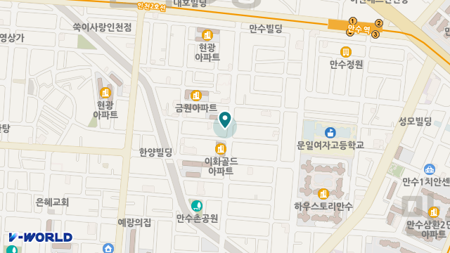나래재가복지센터 위치 지도
