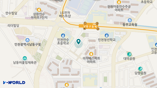 평안방문요양복지센터 위치 지도