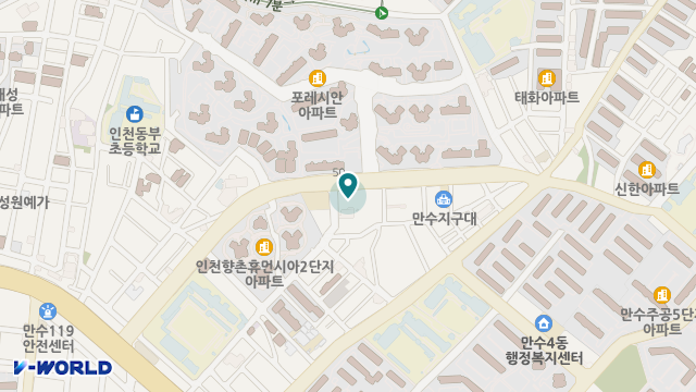 나날주야간보호센터 위치 지도