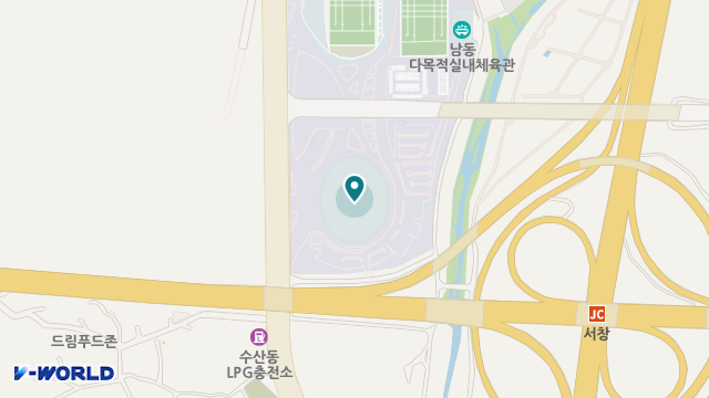 도움재가노인복지센터 위치 지도