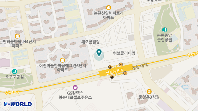 승진노인복지센터 위치 지도