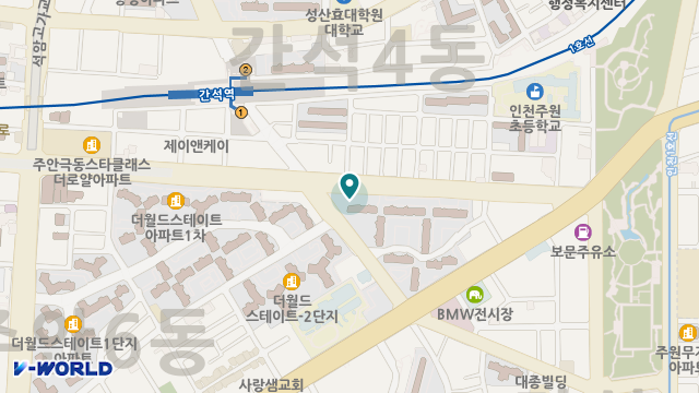 사랑재가복지센터 위치 지도