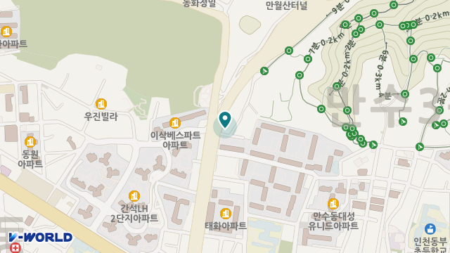 이삭노인요양복지센터 위치 지도
