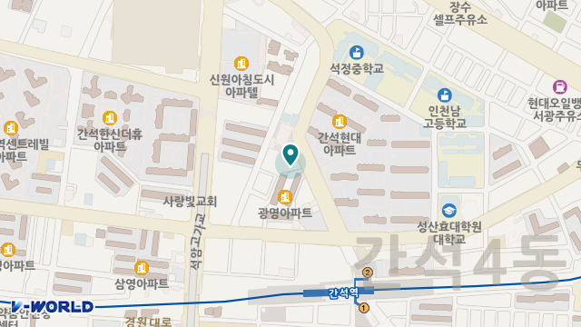 새희망재가복지센터 위치 지도