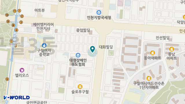 더나은재가요양복지센터 위치 지도