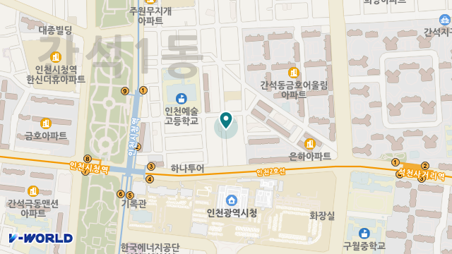 가천재가센터 위치 지도
