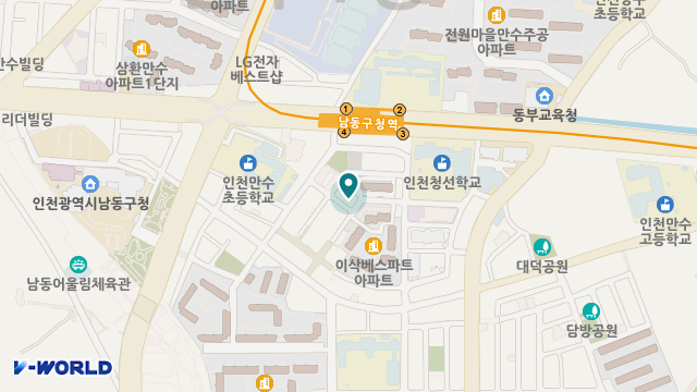 힐링방문요양주간보호센터 위치 지도