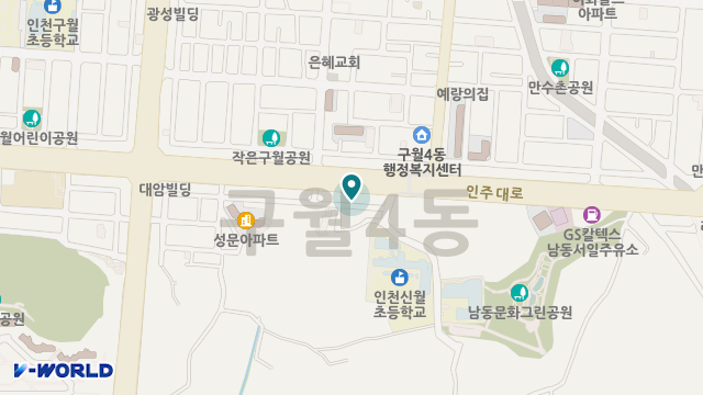 단비노인복지센터 위치 지도