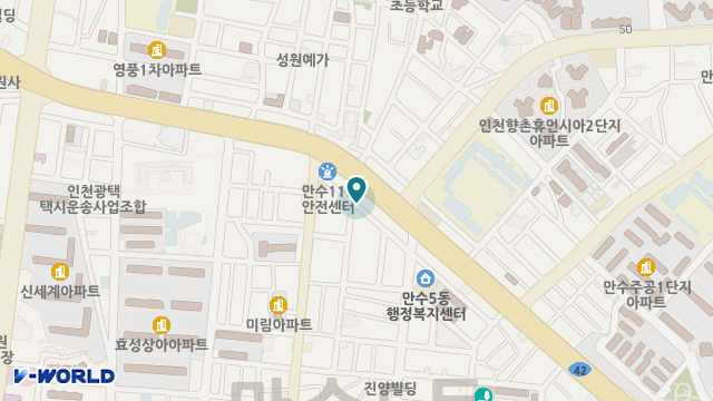 친절한노인복지센터 위치 지도