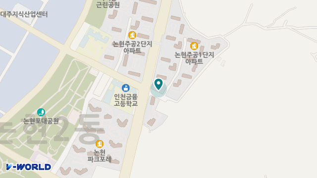 그린노인재가복지센터 위치 지도