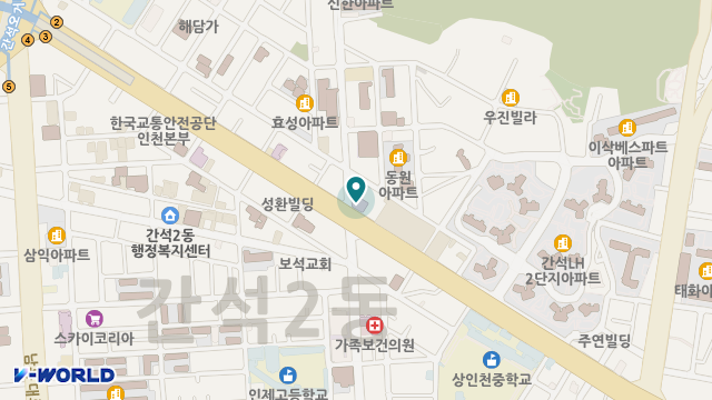 참사랑주야간보호센터 위치 지도