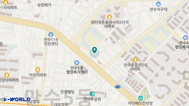어울림재가노인복지센터 위치 지도