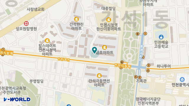 지키미재가복지센터 위치 지도