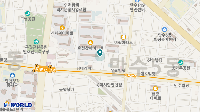 온빛노인복지센터 위치 지도