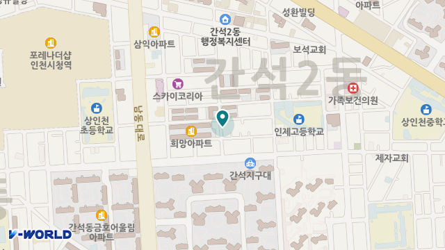 더조은노인복지센터 위치 지도