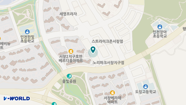 어울림서창주간보호센터 위치 지도