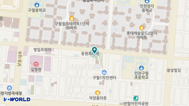 (A+)아람노인재활주간보호 위치 지도