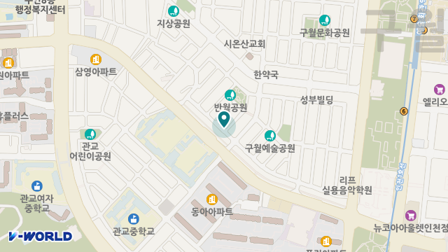 혜안노인복지센터 위치 지도