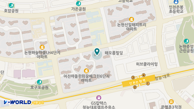 가나재가노인복지센터 위치 지도