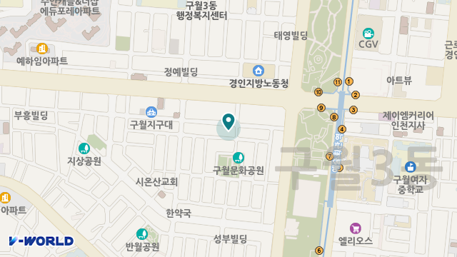 희망찬재가복지센터 위치 지도