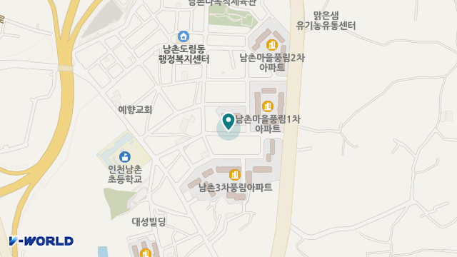 온누리방문요양재가센터 위치 지도