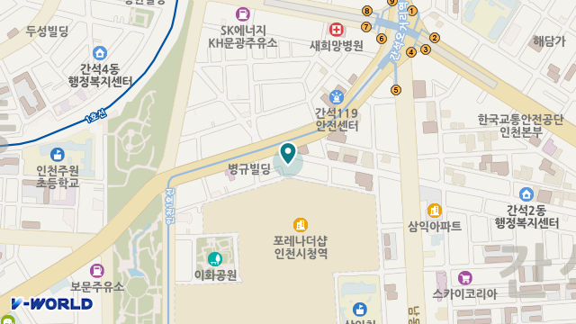 박사주간보호센터 위치 지도